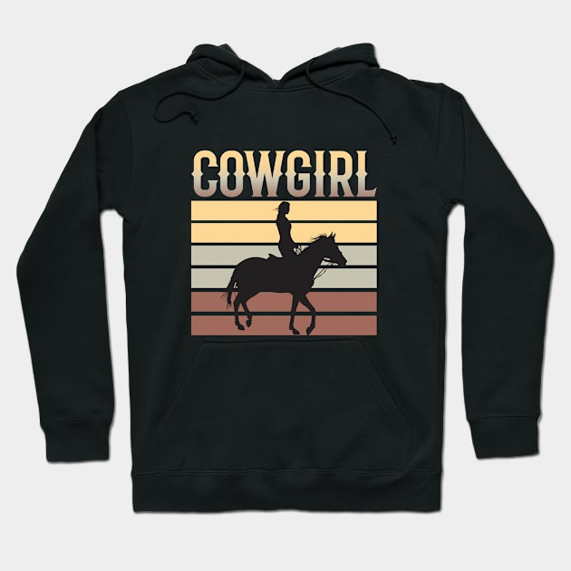 Cowgirl - Cowgirl Hoodie by Kudostees